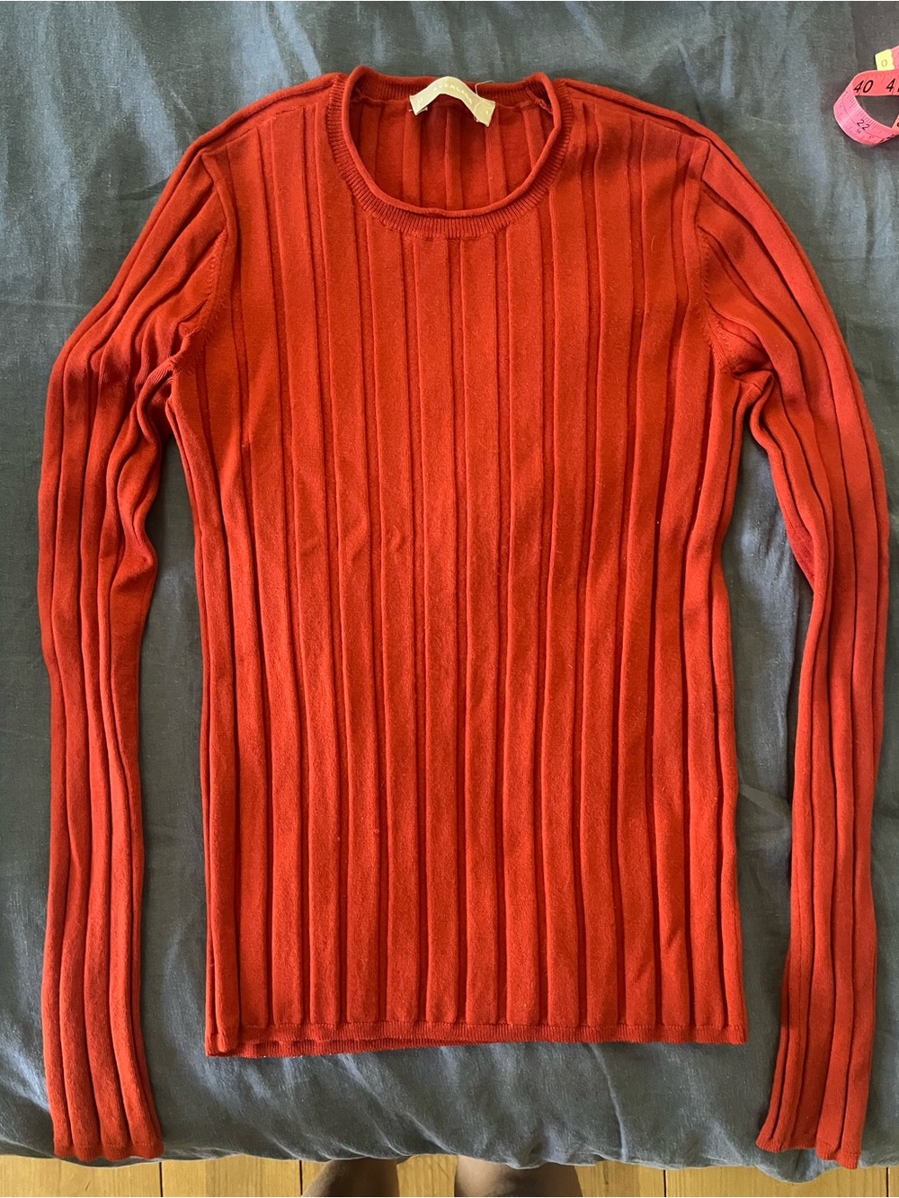 Everlane ribbed wool blend sweater
